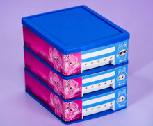 Character train school stationery and storage bundle