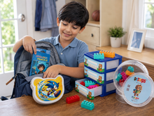 Character cubby building block and pencil bundle